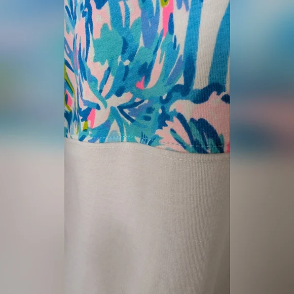 Lilly Pulitzer Finn Long Sleeve Print Women's Top - Picture 3 of 9